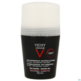 Vichy homme deo a/transp. 72h bille 50ml