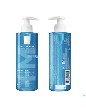 Lrp effaclar gel moussant purifiant 400ml