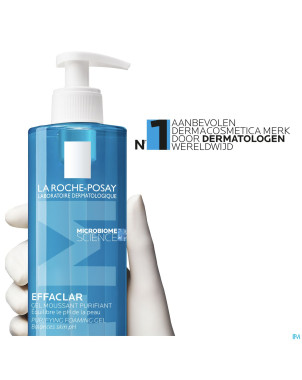 Lrp effaclar gel moussant purifiant 400ml