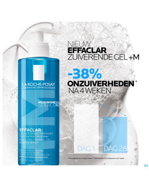 Lrp effaclar gel moussant purifiant 400ml