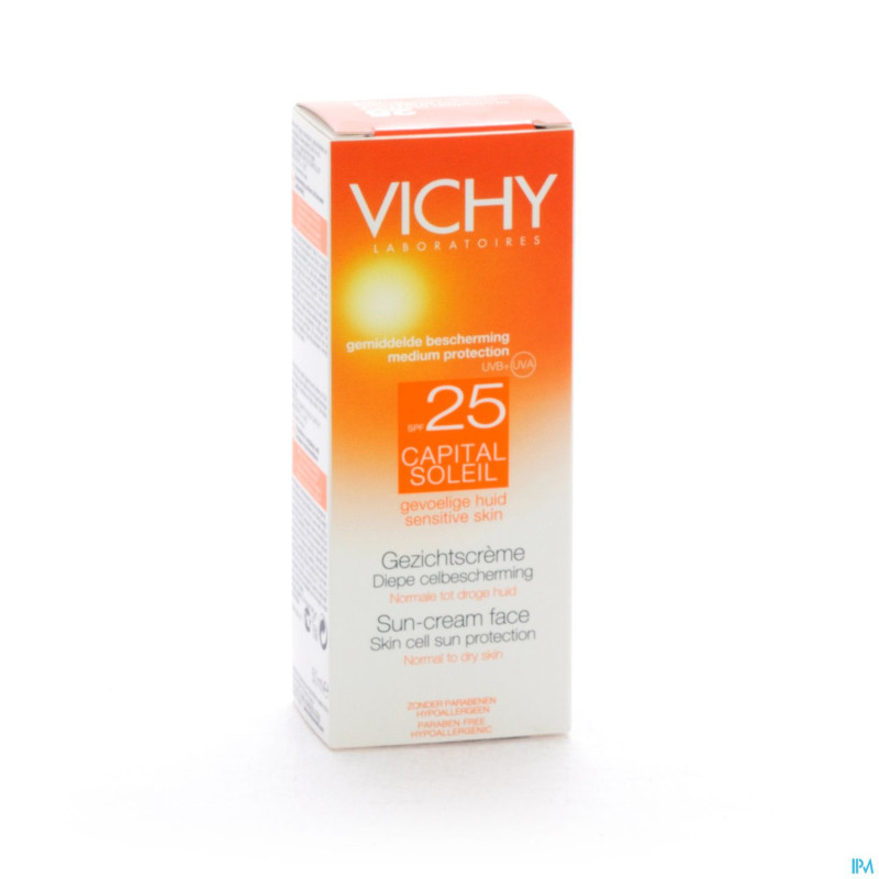 Vichy cap sol ip25 creme visage 50ml