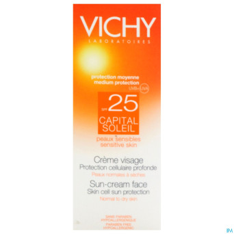 Vichy cap sol ip25 creme visage 50ml