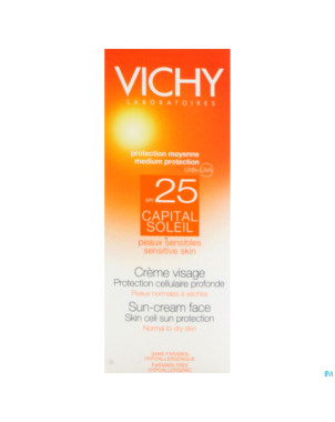 Vichy cap sol ip25 creme visage 50ml