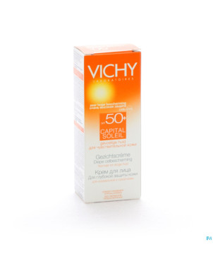 Vichy cap sol ip50+ creme visage peau sens 50ml