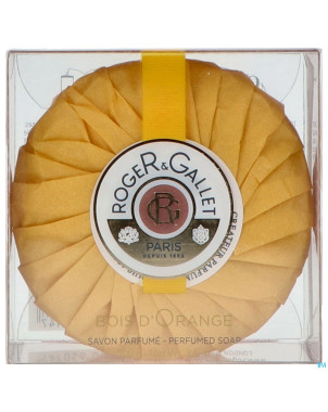 Roger&gallet coffret bois orange savon    3x100g