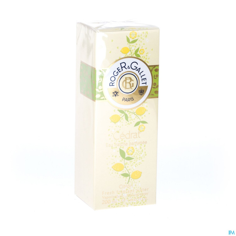 Roger&gallet cedrat eau fraiche parf    vapo 200ml
