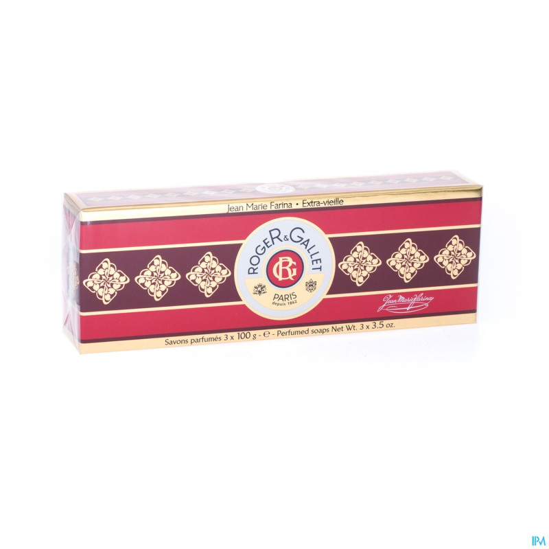 Roger&gallet coffret jm farina savon    3x100g
