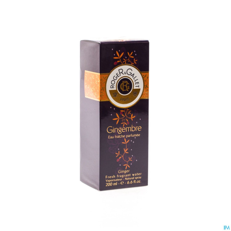 Roger&gallet gingembre eau fraiche parf vapo 200ml