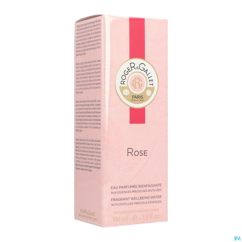 Roger&gallet rose eau douce parf    vapo 100ml