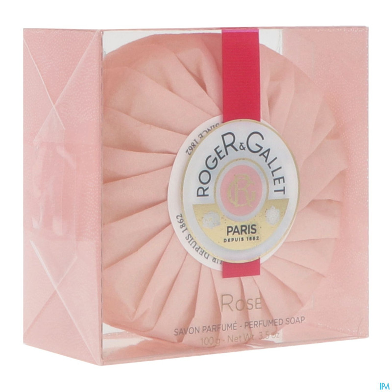 Roger&gallet rose gentle soap travel box    100g