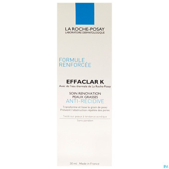 Lrp effaclar k pg-p sens fomule renforcee 30ml