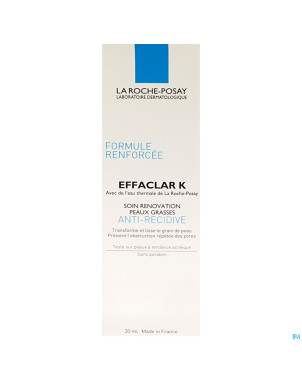Lrp effaclar k pg-p sens fomule renforcee 30ml