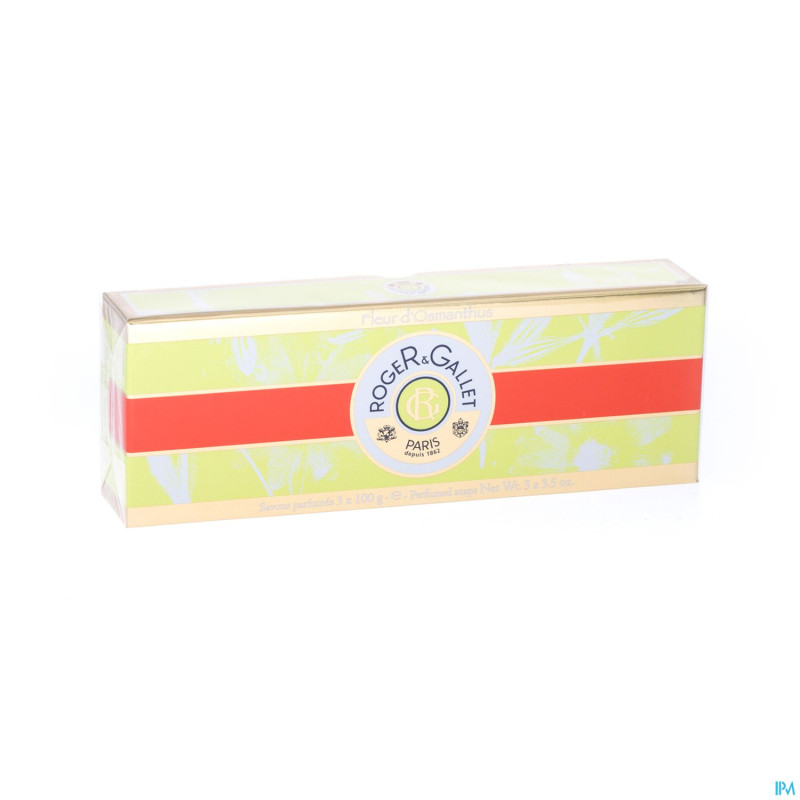 Roger&gallet coffret fleur osm savon    3x100g