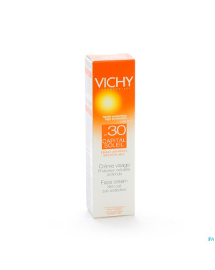 Vichy cap sol ip30 cr visage peau sens 30ml