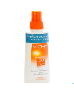 Vichy cap sol ip50+ spray corps 200ml