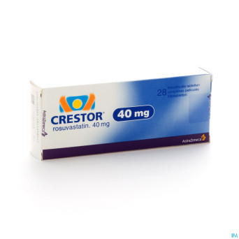 Crestor comp 28 x 40 mg