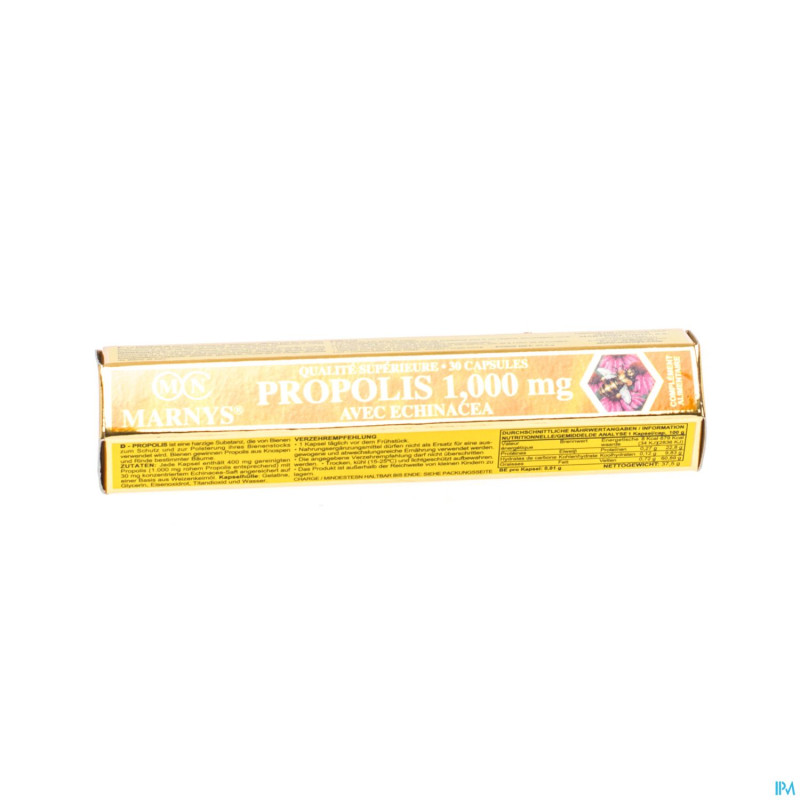 Marnys propolis echinacea tube    caps 30x1000mg