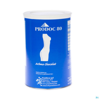 Prodoc 80 poudre milk-shake chocolat  350g