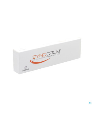 Synocrom sol ster inj.intra artic. seringue  1x2ml