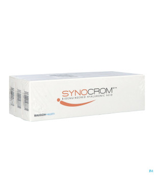 Synocrom sol ster inj.intra artic. seringue  3x2ml