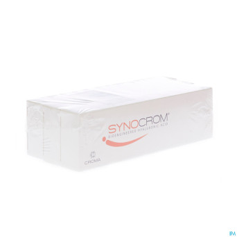Synocrom sol ster inj.intra artic. seringue  3x2ml
