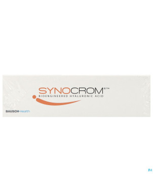 Synocrom sol ster inj.intra artic. seringue  3x2ml