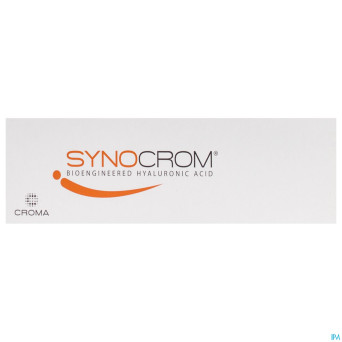 Synocrom sol ster inj.intra artic. seringue  3x2ml