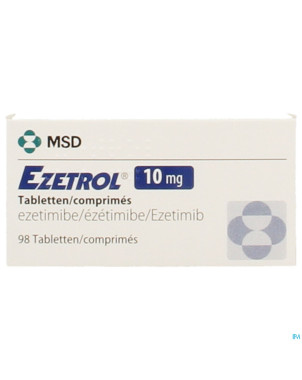 Ezetrol tabl  98 x 10 mg