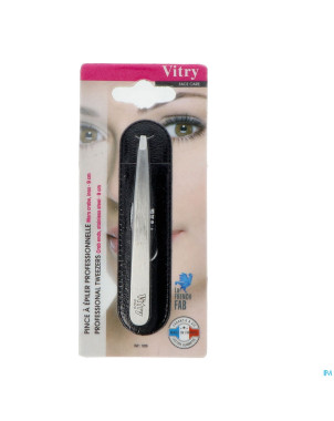 Vitry classic pince epil crabe prof satin    1026