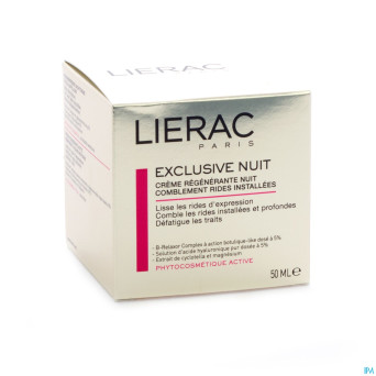 Lierac exclusive creme nuit anti rides    50ml