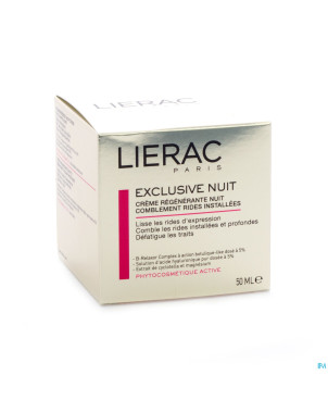 Lierac exclusive creme nuit anti rides    50ml