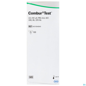 Combur  9 test    strips 100 04510046040