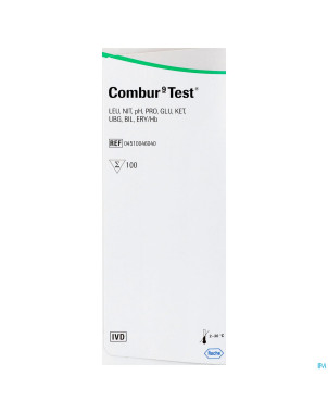 Combur  9 test    strips 100 04510046040