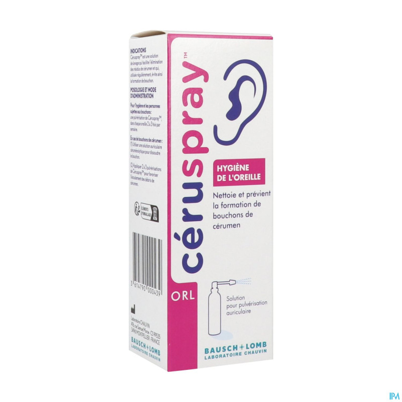 Ceruspray solution auriculaire 50ml