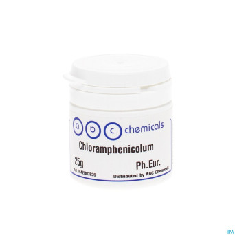Chloramphenicol pdr    25g abc