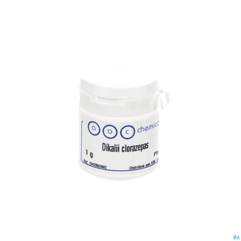 Clorazepate dipotassique    1g abc