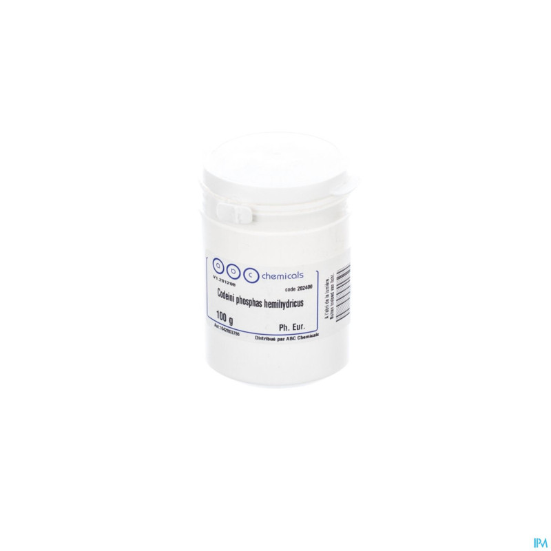 Codeine phosphate    100g abc