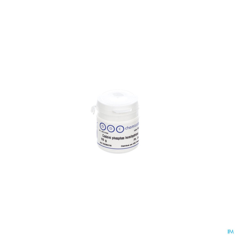 Codeine phosphate    10g abc