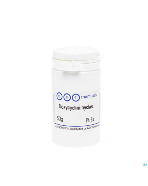 Doxycycline hyclate    50g abc