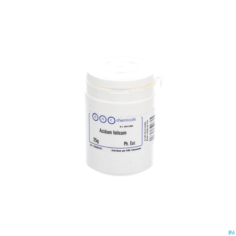Folique acide vit b9    25g abc