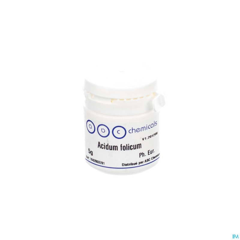Folique acide vit b9    5g abc