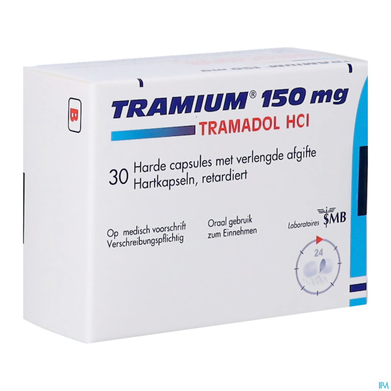 Tramium caps 30 x 150 mg