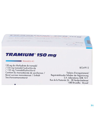 Tramium caps 30 x 150 mg