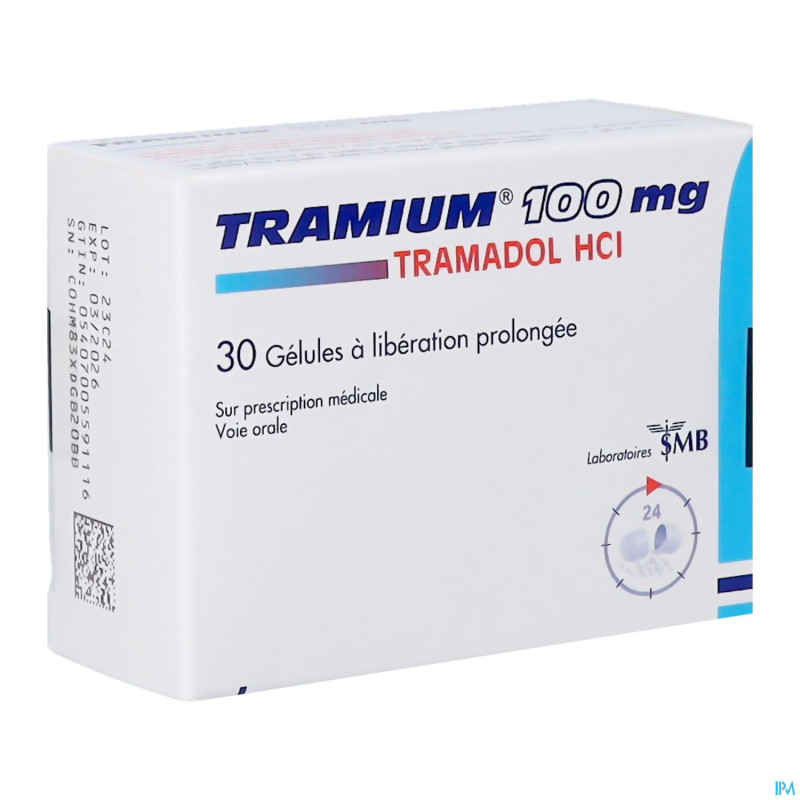 Tramium caps 30 x 100 mg