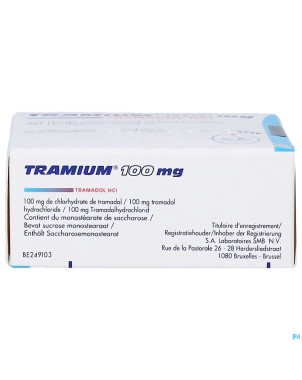 Tramium caps 30 x 100 mg