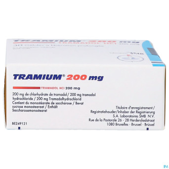 Tramium caps 30 x 200 mg