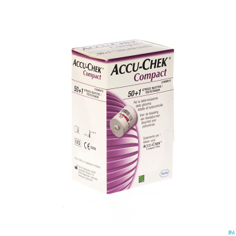 Accu chek compact strips glucose   3x17 5599415171