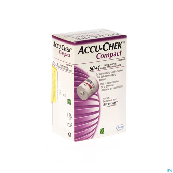 Accu chek compact strips glucose   3x17 5599415171