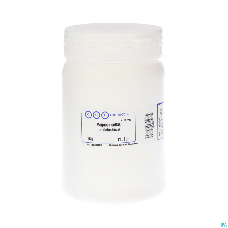 Magnesium sulfate 7h20    1kg abc