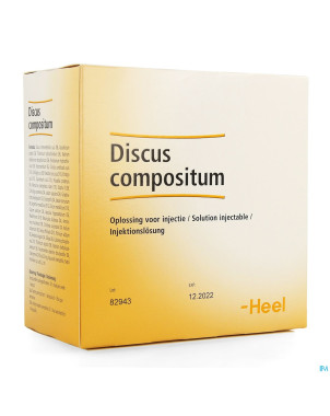 Discus compositum    amp 100x2,2ml heel